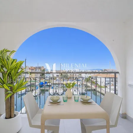 Apartament Milenial Immo B347 - Luxury Seafront Canal Views Empuriabrava